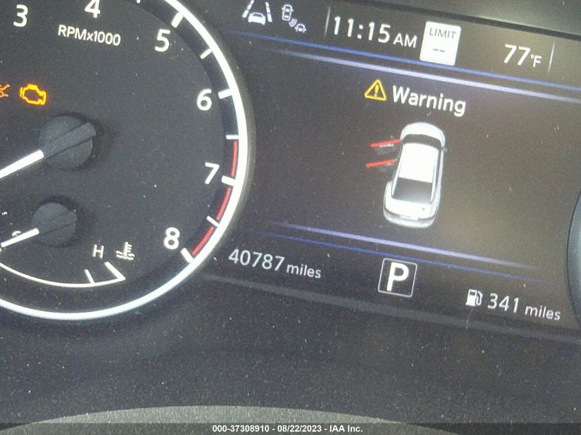 2019 NISSAN MAXIMA PLATINUM - 1N4AA6AV3KC376827