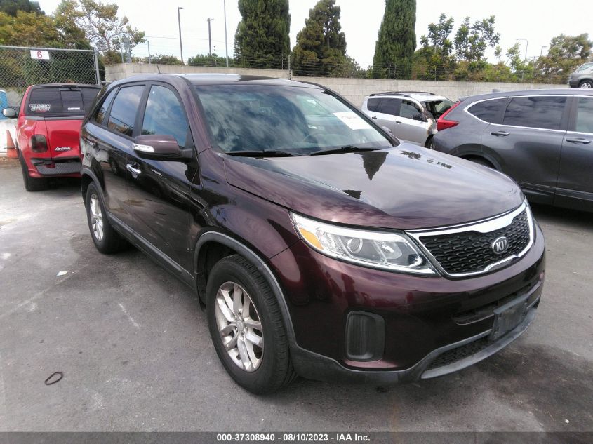 2014 KIA SORENTO LX - 5XYKT3A64EG468920