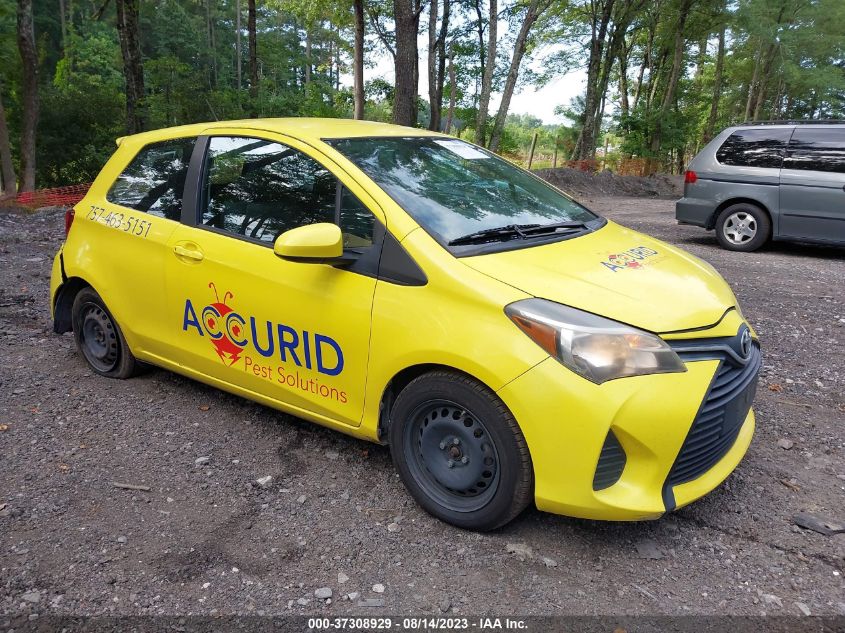 2015 TOYOTA YARIS - VNKJTUD37FA049892