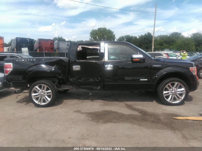 2013 FORD F-150 LIMITED - 1FTFW1ET1DFA46568