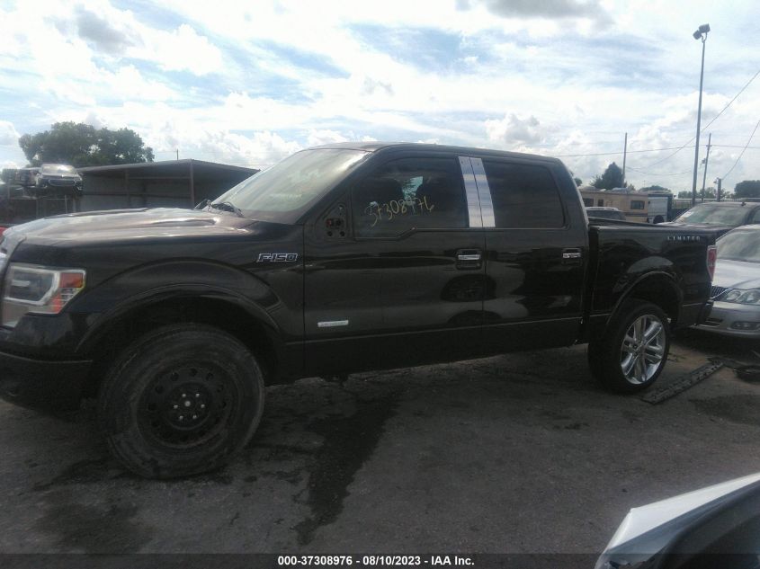 2013 FORD F-150 LIMITED - 1FTFW1ET1DFA46568