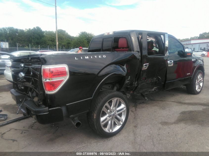 2013 FORD F-150 LIMITED - 1FTFW1ET1DFA46568