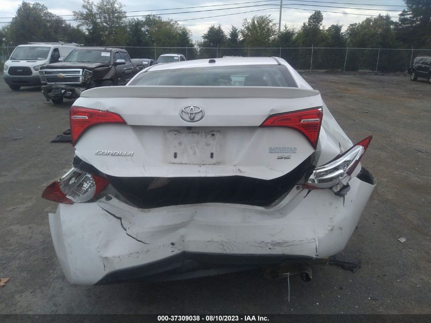 2017 TOYOTA COROLLA L/LE/XLE/SE/XSE - 2T1BURHE5HC750920