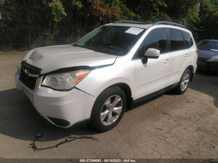 2014 SUBARU FORESTER 2.5I LIMITED - JF2SJAJC5EH461385