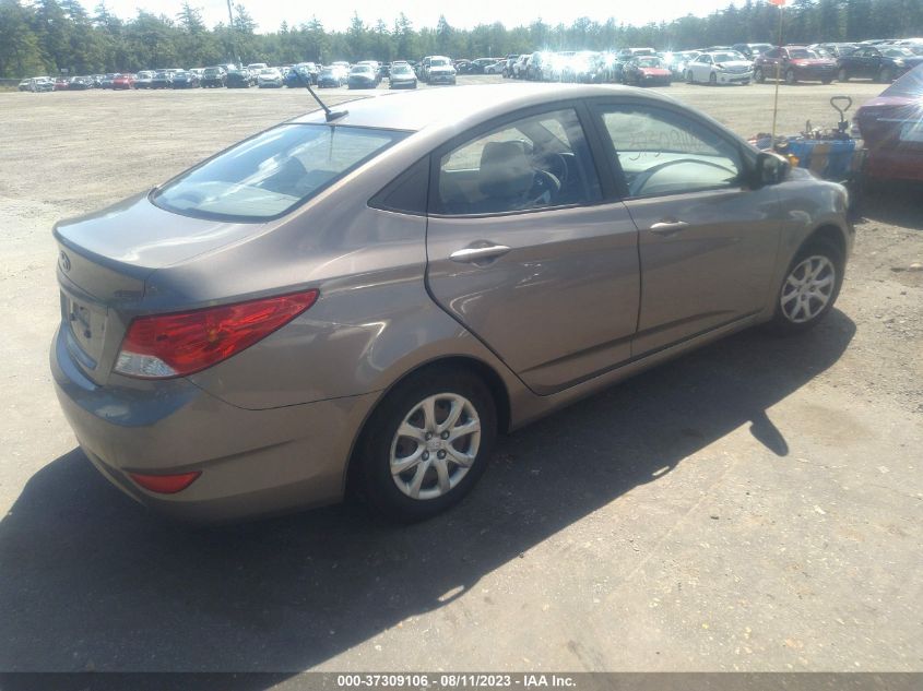 2013 HYUNDAI ACCENT GLS - KMHCT4AE9DU415849