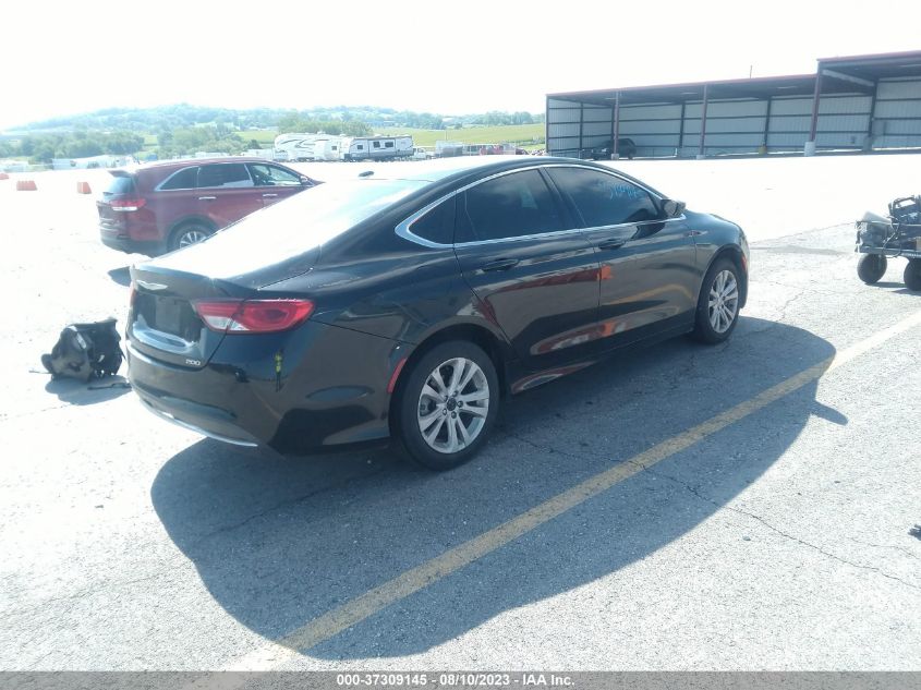 2015 CHRYSLER 200 LIMITED - 1C3CCCAB4FN633462