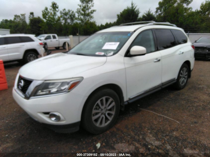 2014 NISSAN PATHFINDER SL - 5N1AR2MN7EC717637