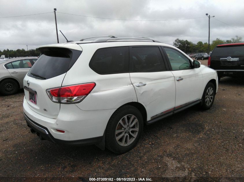 2014 NISSAN PATHFINDER SL - 5N1AR2MN7EC717637