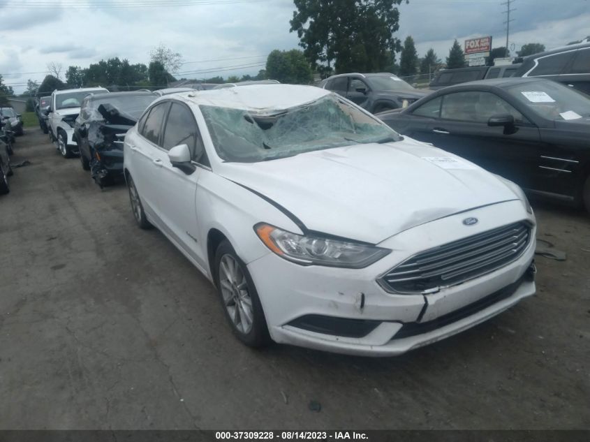 3FA6P0LUXHR349429 FORD FUSION SE HYBRID 2017