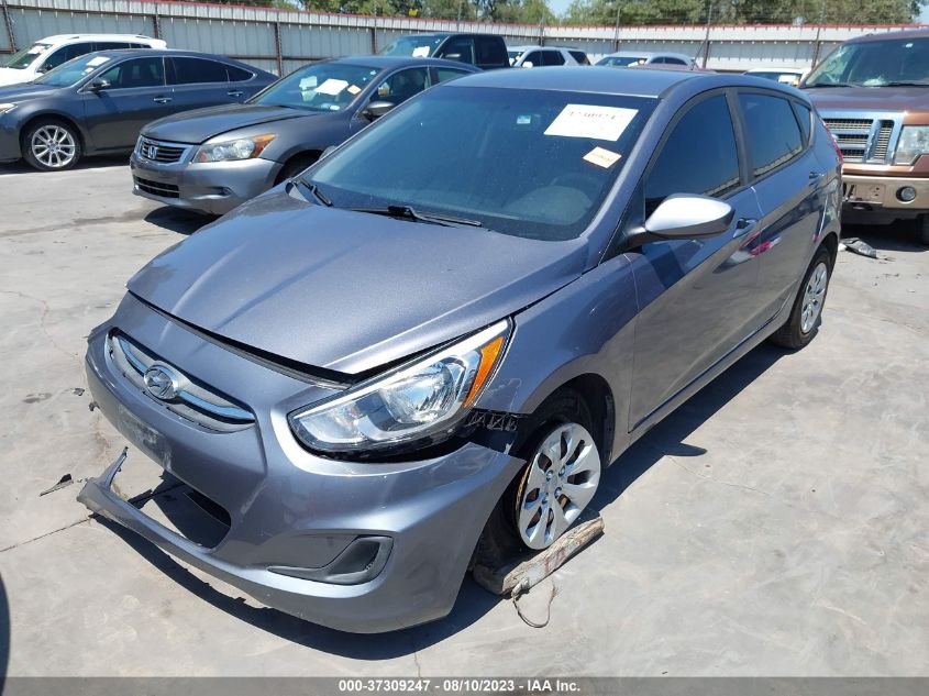 2017 HYUNDAI ACCENT SE - KMHCT5AE9HU343143