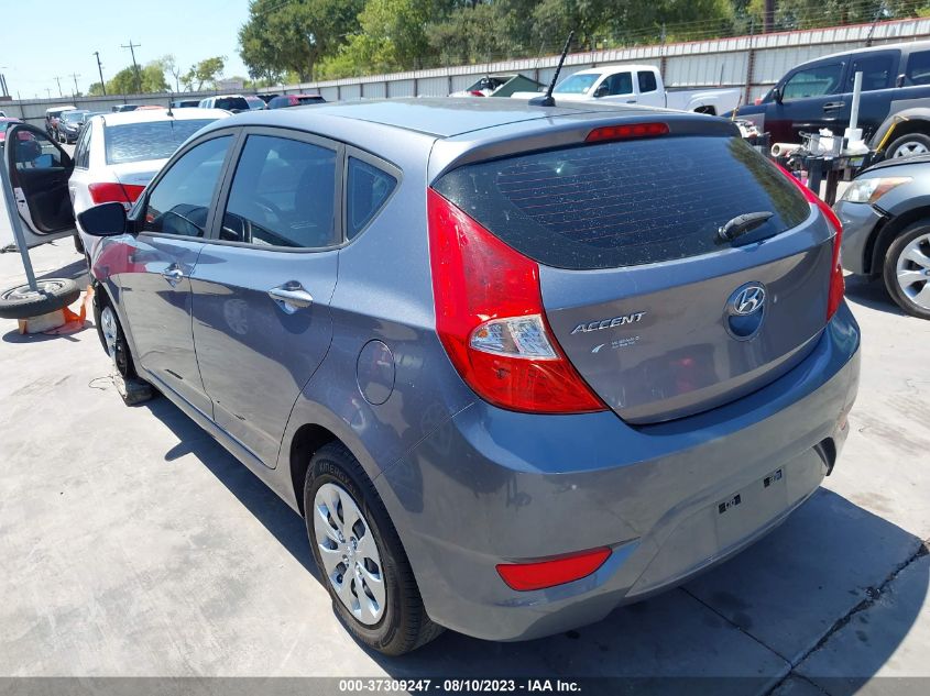 2017 HYUNDAI ACCENT SE - KMHCT5AE9HU343143