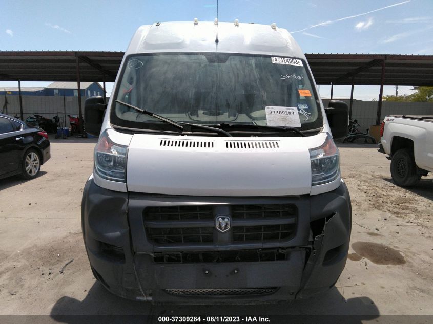 2018 RAM PROMASTER 2500 HIGH ROOF 159" WB 3C6TRVDG9JE111301