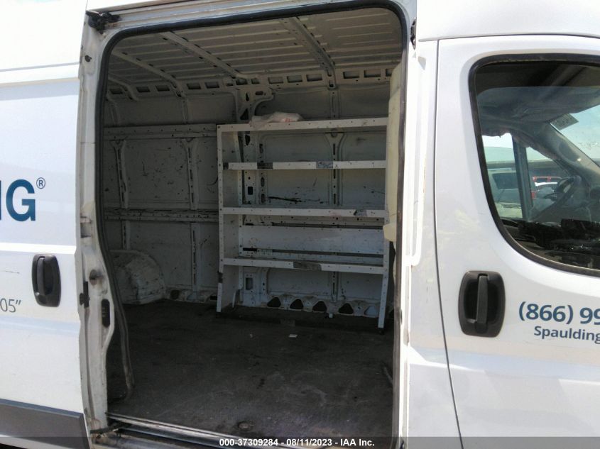 2018 RAM PROMASTER 2500 HIGH ROOF 159" WB 3C6TRVDG9JE111301