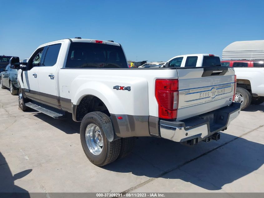 2022 FORD F350 SD - 1FTHW3DT2NEE16410