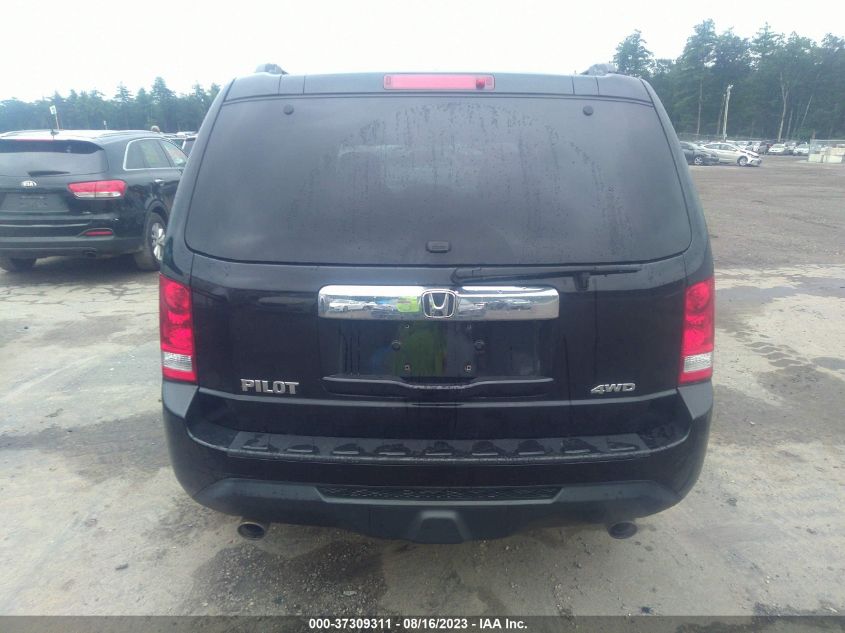 2013 HONDA PILOT EX-L - 5FNYF4H56DB040762