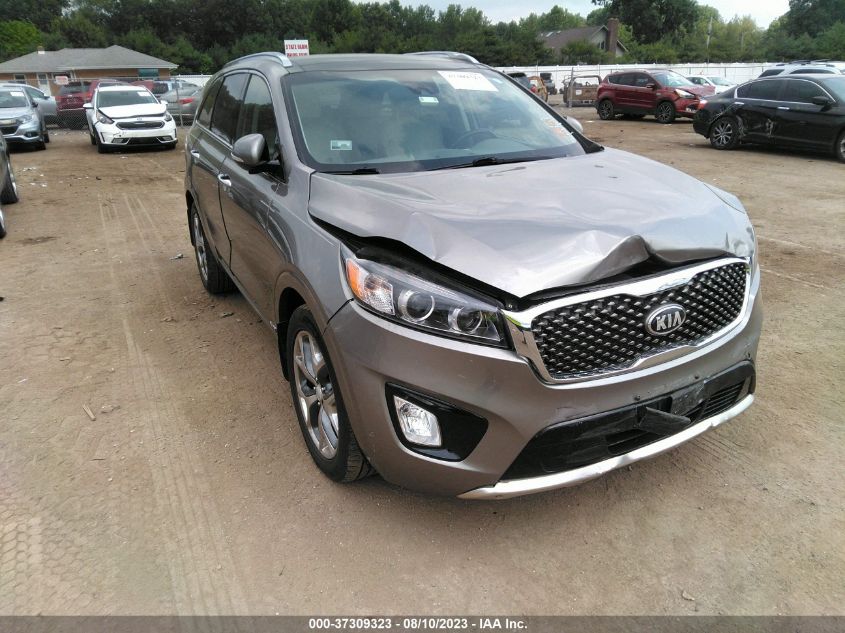 5XYPKDA59JG377674 KIA SORENTO SX V6 2018