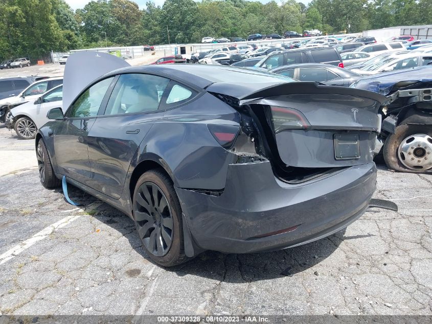 2022 TESLA MODEL 3 - 5YJ3E1EB5NF200928