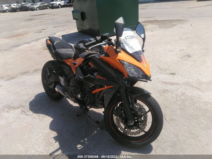 2019 KAWASAKI EX650 F - JKAEXEK10KDA29916