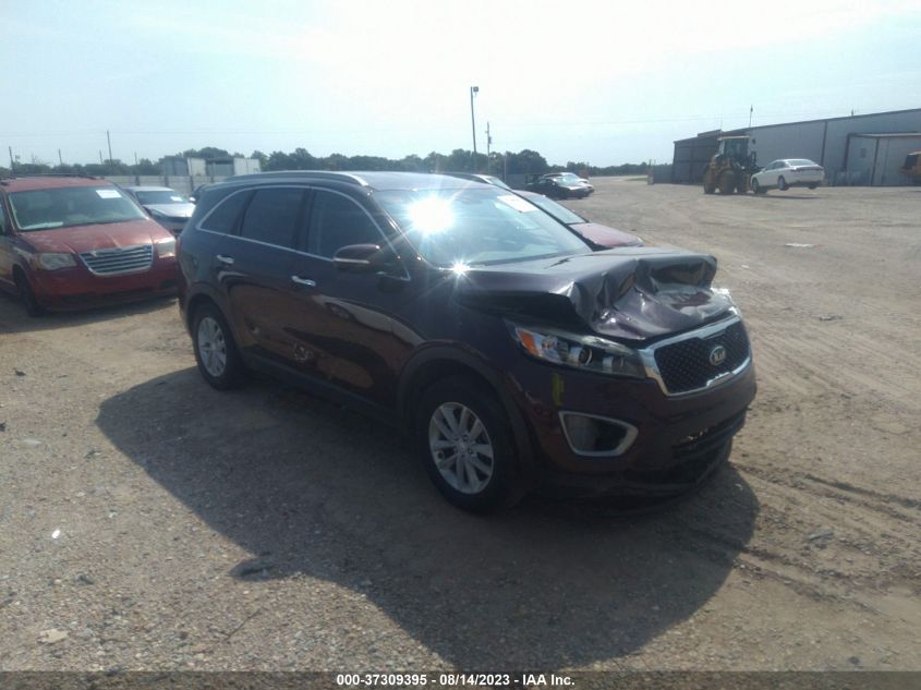 2016 KIA SORENTO LX - 5XYPG4A36GG125647