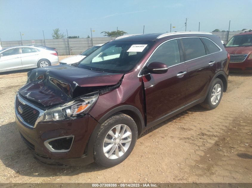 2016 KIA SORENTO LX - 5XYPG4A36GG125647