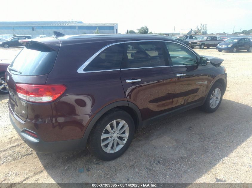 2016 KIA SORENTO LX - 5XYPG4A36GG125647