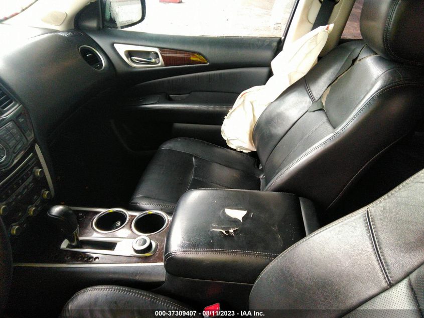 2013 NISSAN PATHFINDER PLATINUM - 5N1AR2MM7DC644257