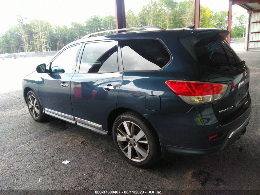 2013 NISSAN PATHFINDER PLATINUM - 5N1AR2MM7DC644257