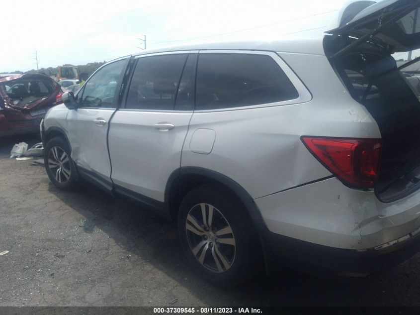 2016 HONDA PILOT EX-L - 5FNYF5H8XGB036122
