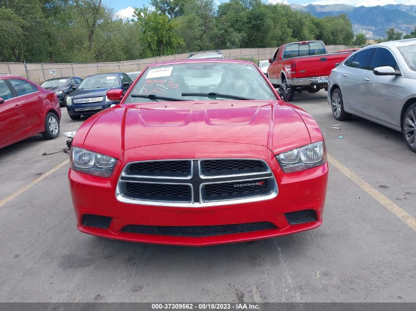 2013 DODGE CHARGER SE - 2C3CDXBG9DH601319