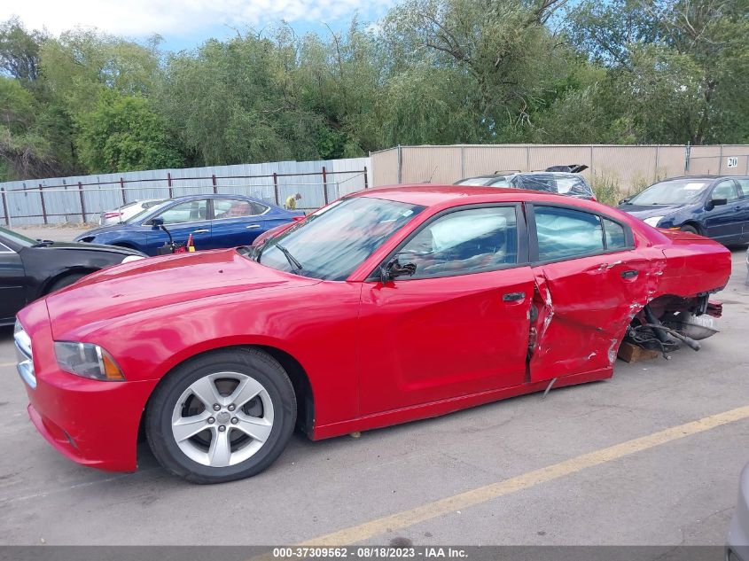 2013 DODGE CHARGER SE - 2C3CDXBG9DH601319