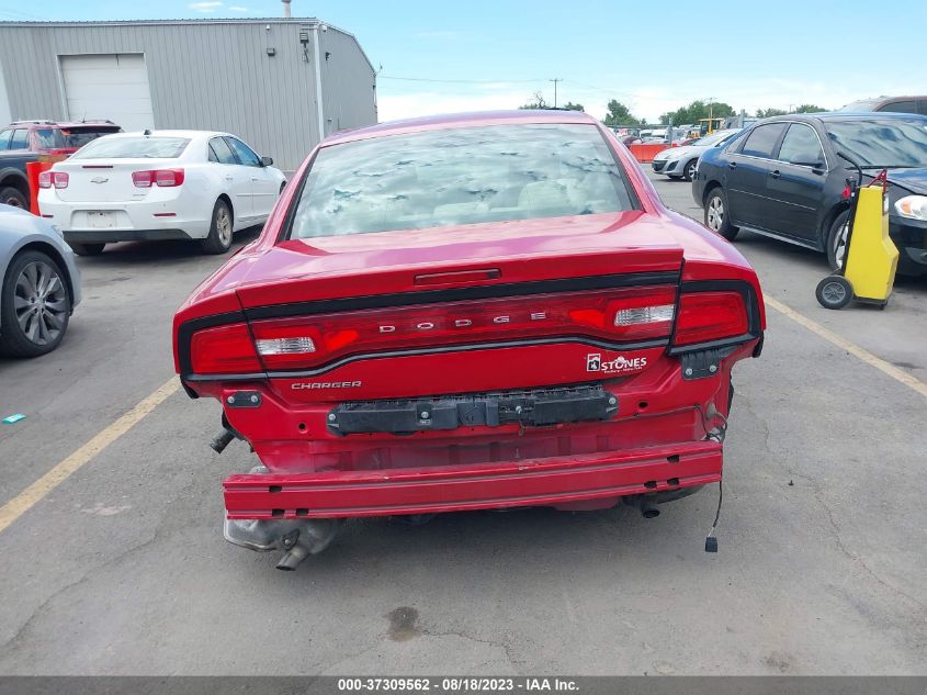 2013 DODGE CHARGER SE - 2C3CDXBG9DH601319