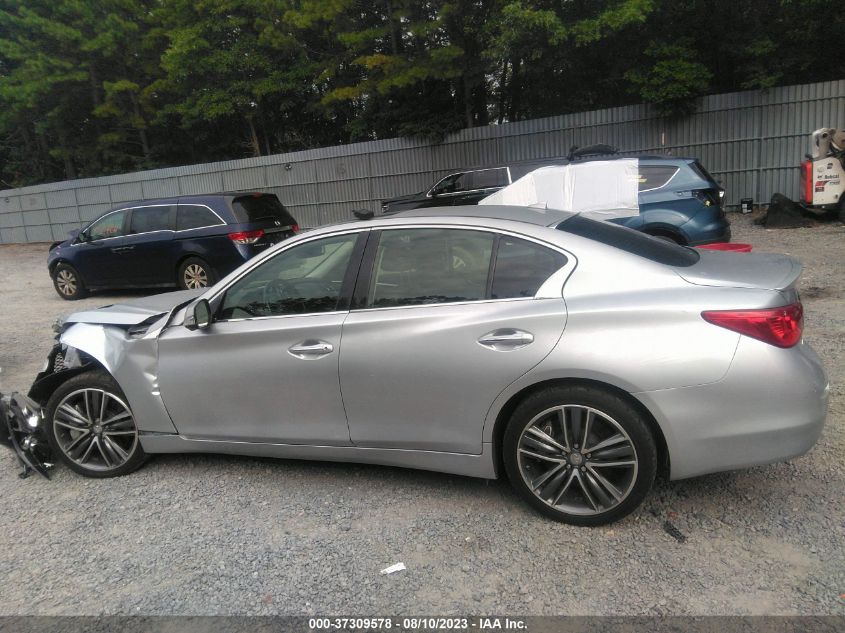 2014 INFINITI Q50 SPORT - JN1BV7AR2EM692247