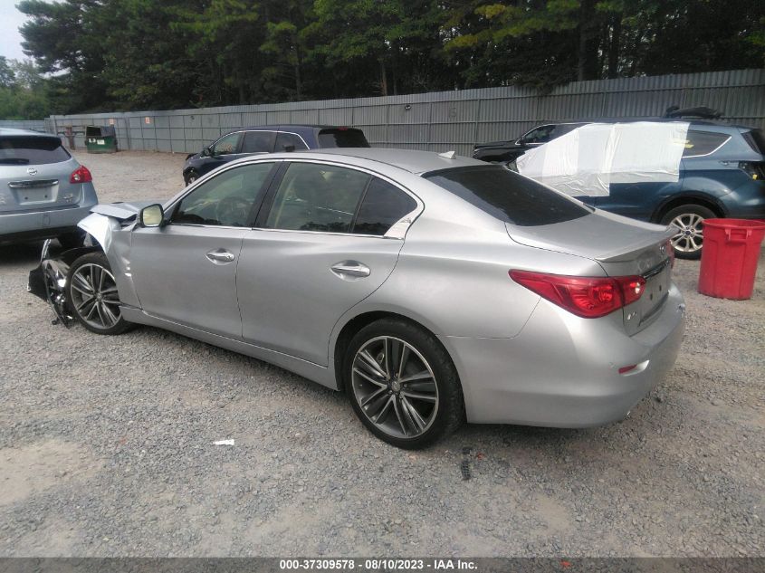 2014 INFINITI Q50 SPORT - JN1BV7AR2EM692247