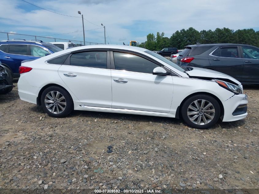 2016 HYUNDAI SONATA 2.4L SPORT - 5NPE34AF3GH336116