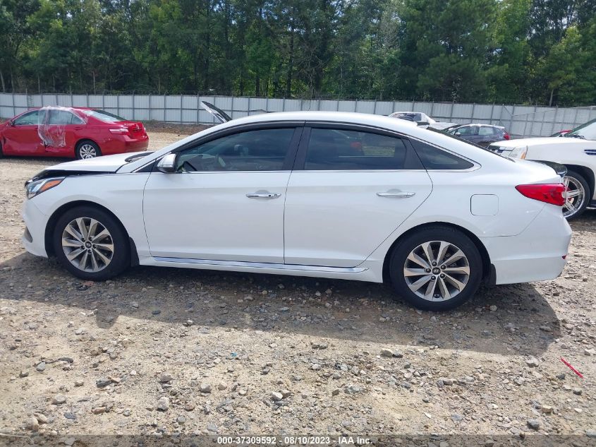 2016 HYUNDAI SONATA 2.4L SPORT - 5NPE34AF3GH336116