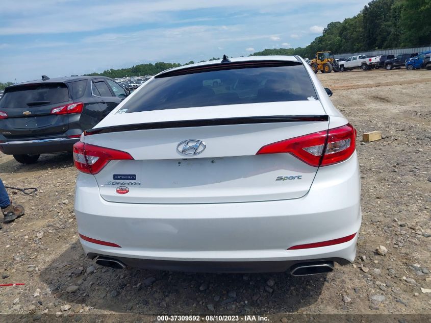 2016 HYUNDAI SONATA 2.4L SPORT - 5NPE34AF3GH336116