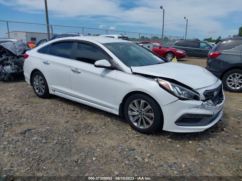 2016 HYUNDAI SONATA 2.4L SPORT - 5NPE34AF3GH336116