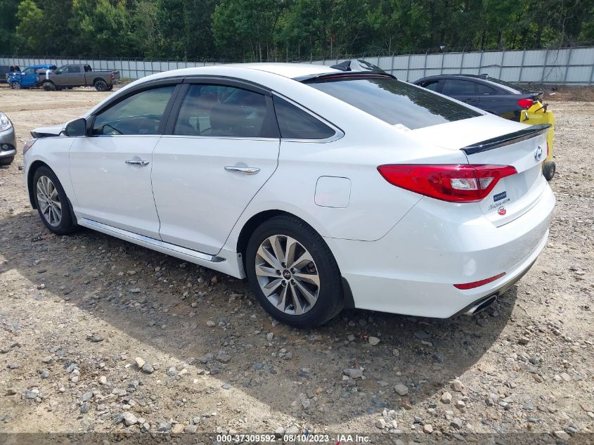 2016 HYUNDAI SONATA 2.4L SPORT - 5NPE34AF3GH336116