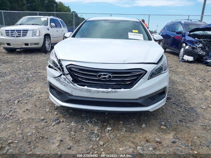 2016 HYUNDAI SONATA 2.4L SPORT - 5NPE34AF3GH336116