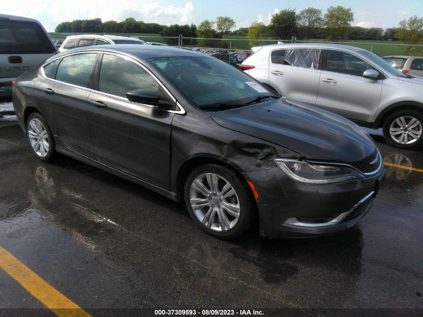 2015 CHRYSLER 200 LIMITED - 1C3CCCAB4FN752709