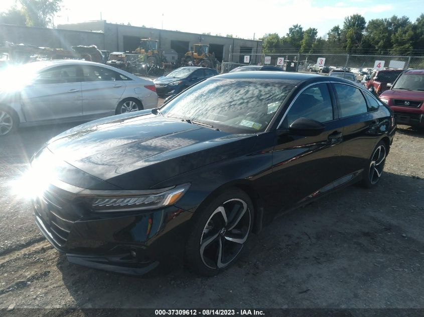 2022 HONDA ACCORD SEDAN SPORT - 1HGCV1F32NA081818