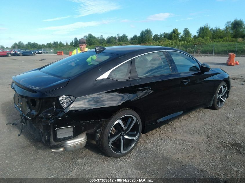 2022 HONDA ACCORD SEDAN SPORT - 1HGCV1F32NA081818