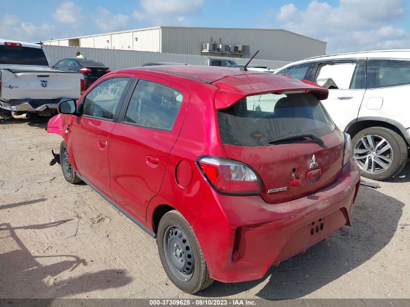 2021 MITSUBISHI MIRAGE ES/LE/CARBONITE EDITION - ML32AUHJ9MH007954