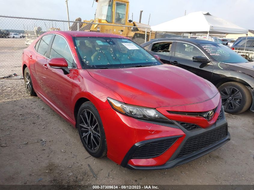 2022 TOYOTA CAMRY SE - 4T1G11AK3NU031952