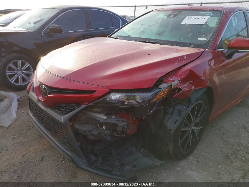 2022 TOYOTA CAMRY SE - 4T1G11AK3NU031952