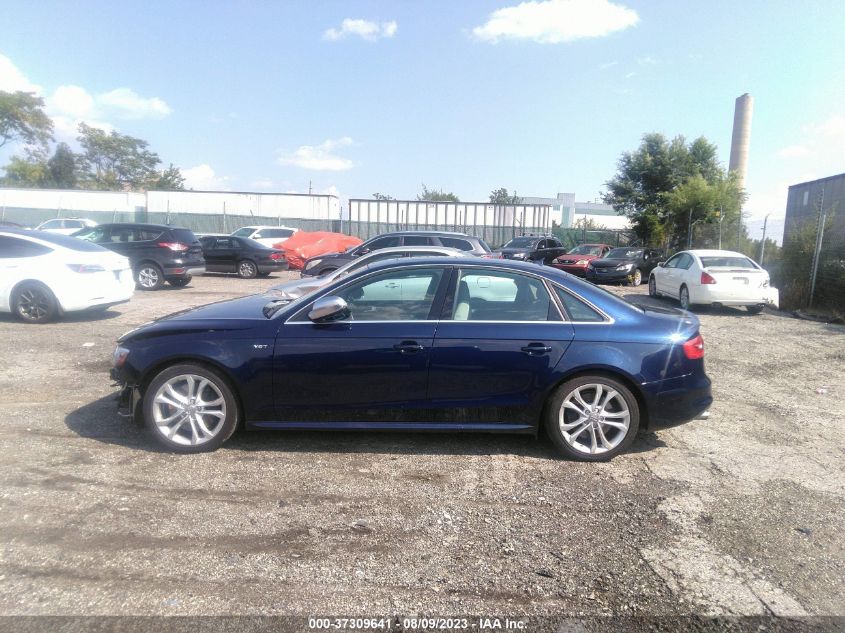 2013 AUDI S4 PREMIUM PLUS WAUDGAFL8DA120713