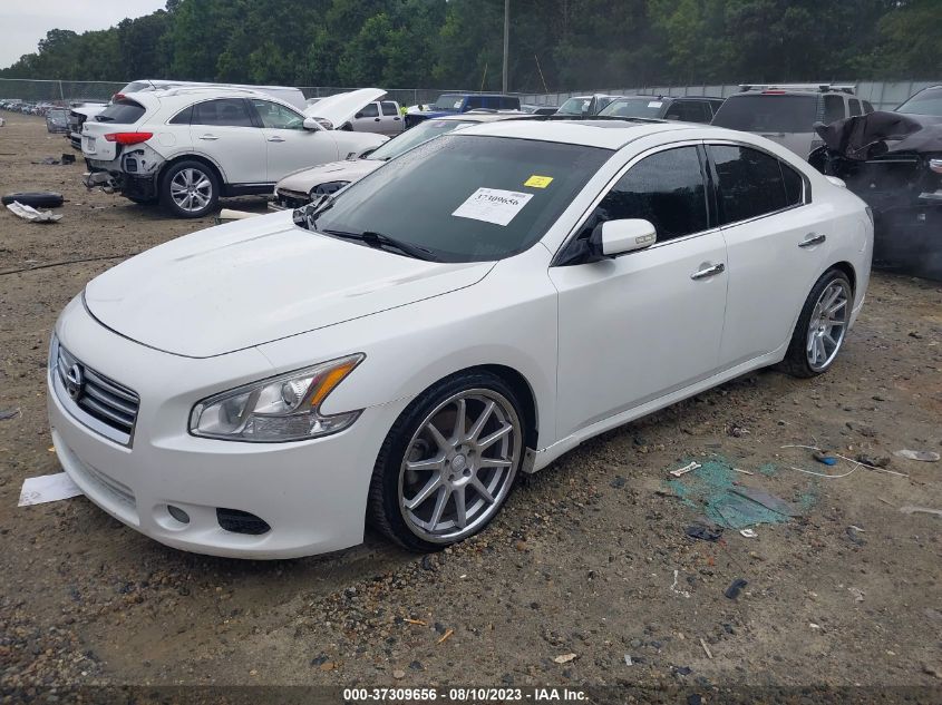 2014 NISSAN MAXIMA S/SV - 1N4AA5AP0EC467165