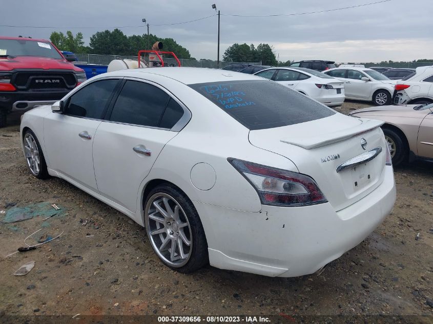2014 NISSAN MAXIMA S/SV - 1N4AA5AP0EC467165