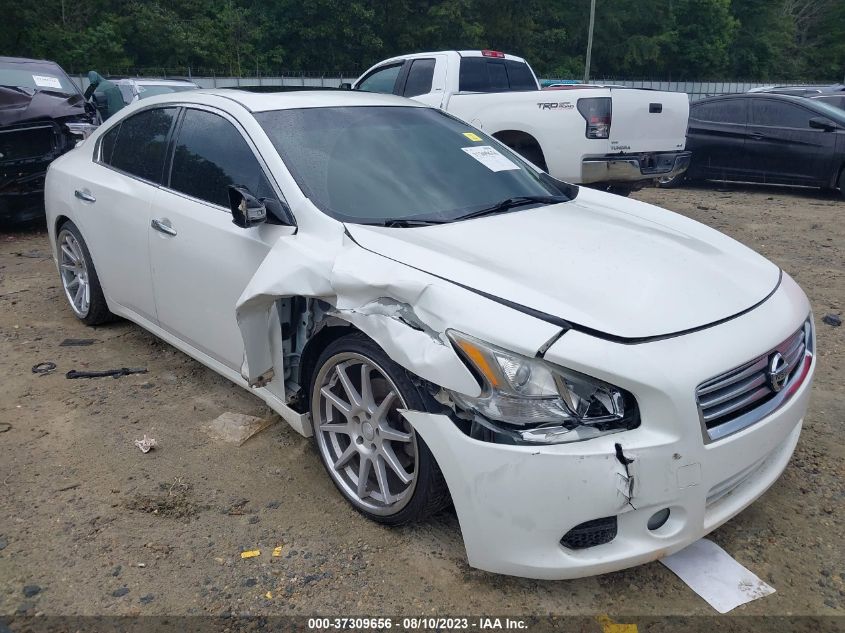 2014 NISSAN MAXIMA S/SV - 1N4AA5AP0EC467165