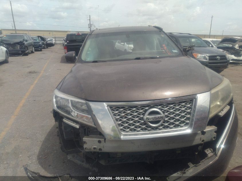 2015 NISSAN PATHFINDER SL - 5N1AR2MN9FC638875